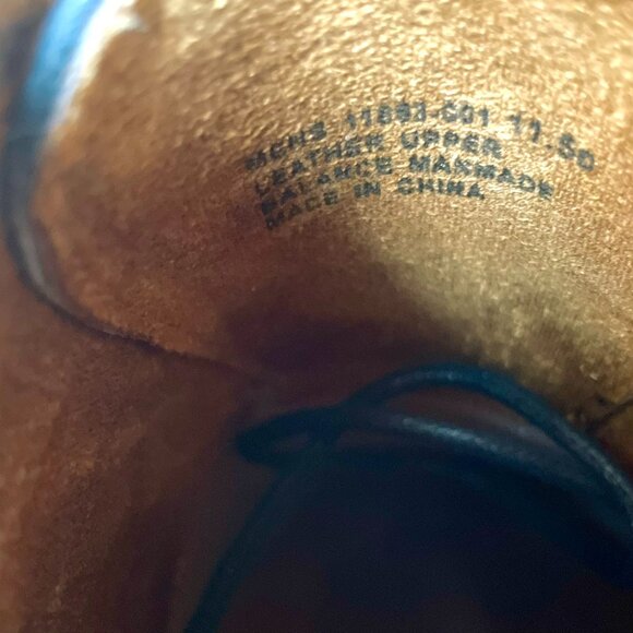 NIB Florsheim Black Oxford Shoes Sleek Cap-Toe Design, 11.5 - Picture 6 of 17